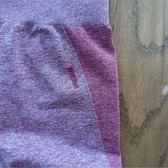 Gymshark High Waisted Athletic Leggings Women’s Approx Small Sporty Pink Multi - Picture 4 of 8